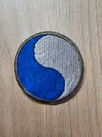 US WW2 29th Infantry division patch whiteback, Ophalen of Verzenden