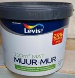 *Nieuw* Levis muurverf mat wit 10L geseald, Ophalen, Nieuw, Wit, Verf
