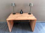 Salontafel/bijzettafel/tv-meubel teak L81/B49/H52 (cm), Huis en Inrichting, Ophalen, Minder dan 50 cm, 50 tot 100 cm, 50 tot 75 cm