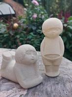 Stone art beeldjes/belgium/zandsteen/5€ voor 2, Ophalen of Verzenden, Zo goed als nieuw