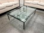 Zeldzame vintage tafel LC10 LE CORBUSIER origineel CASSINA, Gebruikt, 100 tot 150 cm, DESIGN BAUHAUS, Metaal