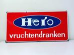 Hero emaille reclamebord, Verzamelen, Ophalen of Verzenden, Gebruikt, Reclamebord