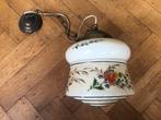 Antieke hanglamp, Gebruikt, Glas, Minder dan 50 cm, Antiek