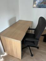 Ikea MALM bureau, Huis en Inrichting, Ophalen, Zo goed als nieuw, Bureau