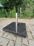 Parasolvoet graniet zwart, Tuin en Terras, Ophalen, Nieuw, Minder dan 1 meter, Parasolvoet