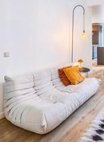 Ligne roset - 3 zits bank Togo - Beige, Huis en Inrichting, Zetels | Zetels, Ophalen, Gebruikt, Driepersoons, Rechte bank
