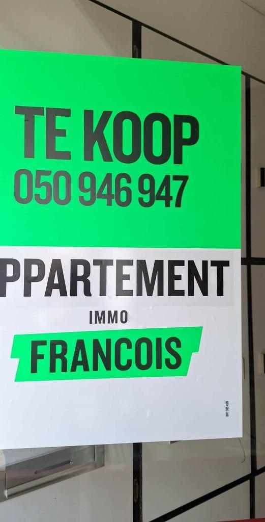 vergund appartement 1 slaapkamer te koop ,Blankenberge, Immo, Huizen en Appartementen te koop, Provincie West-Vlaanderen, Appartement