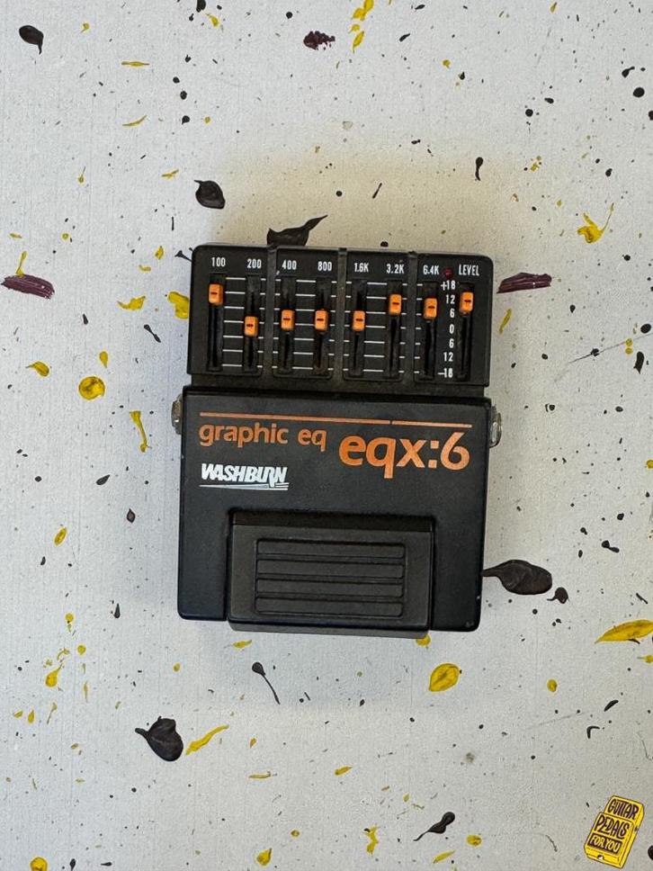 Offre de 3 ans - Washburn Graphic EQ EQX:6, Musique & Instruments, Effets, Utilisé, Equalizer ou Égaliseur, Enlèvement ou Envoi