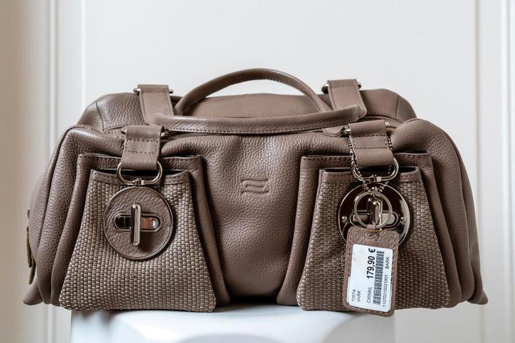 Handtas, merk Crinkles, NIEUW, Handtassen en Accessoires, Tassen | Damestassen, Nieuw, Handtas, Overige kleuren, Verzenden