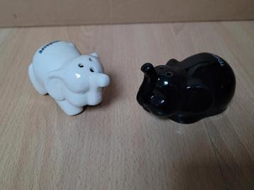 Peper en zout stel olifant, Enlèvement ou Envoi, Comme neuf