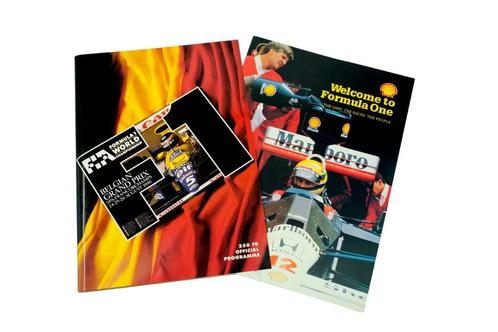 Programmes officiels du GP de Monaco et du GP de Belgique, Livres, Autos | Brochures & Magazines, Comme neuf, Autres marques, Enlèvement ou Envoi