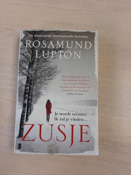 Rosamund Lupton - Zusje, Livres, Thrillers, Comme neuf, Enlèvement ou Envoi