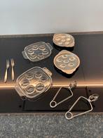 2 PYREX France-escargotborden, Huis en Inrichting, Keuken | Bestek, Ophalen of Verzenden, Zo goed als nieuw