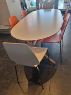 Keukentafel  + 6 stoelen, Ophalen, Overige materialen, Gebruikt, 50 tot 100 cm