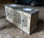 Badkamermeubel Sarah mo landelijk, Huis en Inrichting, Badkamer | Badkamermeubels, Ophalen, Gebruikt, 150 tot 200 cm, Minder dan 100 cm