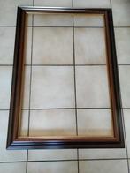 kader 90 x 60  / lijst 90 x 60 / bruine kader, Ophalen, Zo goed als nieuw, 75 cm of meer, 50 tot 75 cm