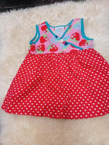 rood baby kleedje LolaRoza beschikbaar voor biedingen