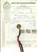 Aalst ; J&P De Coninck - " Groene Belle" factuur 1960, Ophalen of Verzenden, Gebruikt