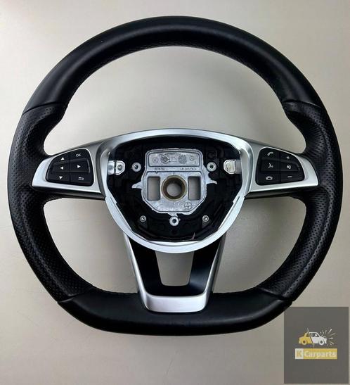 MERCEDES C-KLASA W205 AMG multifunctioneel lederen stuurwiel, Auto-onderdelen, Overige Auto-onderdelen, Mercedes-Benz, Gebruikt