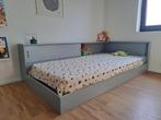 Eenpersoonsbed WOOOD hoekbed, Huis en Inrichting, Slaapkamer | Bedden, Ophalen, Zo goed als nieuw