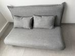 Canapé convertible, Maison & Meubles, Chambre à coucher | Canapés-lits, Enlèvement, Comme neuf, Deux personnes, Gris