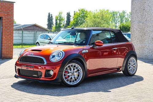 MINI John Cooper Works Cabrio HARMAN-KARDON*LEDER*NAVI*CABRI, Auto's, Mini, Bedrijf, Te koop, Cabrio, ABS, Airbags, Airconditioning