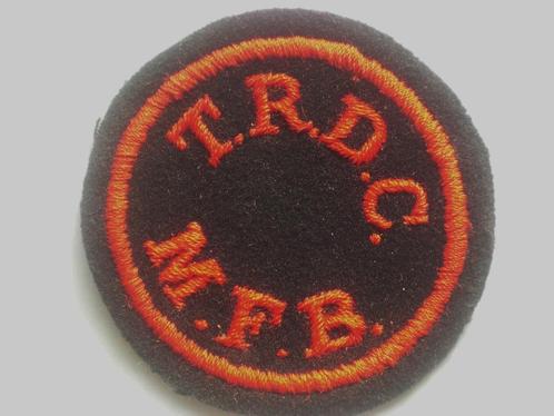 Écusson sapeurs-pompiers Metropolitan Fire Brigade (London), Verzamelen, Militaria | Algemeen, Overige soorten, Embleem of Badge