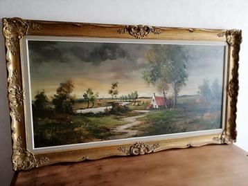 antiek schilderij beschikbaar voor biedingen