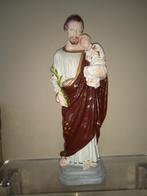 Rare statue de Saint Joseph, Antiquités & Art, Antiquités | Objets religieux, Enlèvement ou Envoi