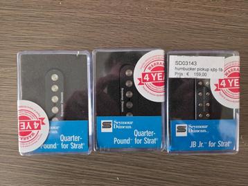 Seymour Duncan Pickups Quarter Pound + SJBJ-1b beschikbaar voor biedingen