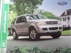 Ford Explorer 2004 Brochure, Boeken, Auto's | Folders en Tijdschriften, Ophalen of Verzenden, Ford