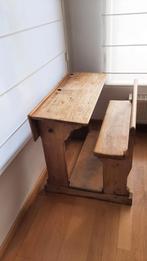 Antieke schoolbanken - 2 stuks - afhalen te Elewijt (Zemst), Antiek en Kunst, Ophalen