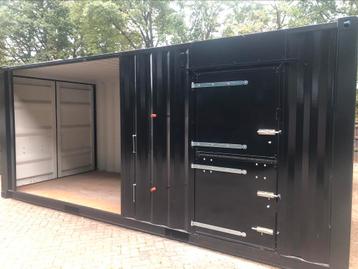 Schuilcontainer uit voorraad beschikbaar voor biedingen
