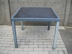 tuintafel 90x90cm, tuintafel185x95 cm, 3 tuinstoelen, Ophalen of Verzenden, Gebruikt