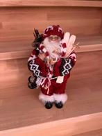 Kerstman beeldje/poppetje met skies en hout op te rug, Diversen, Zo goed als nieuw, Ophalen