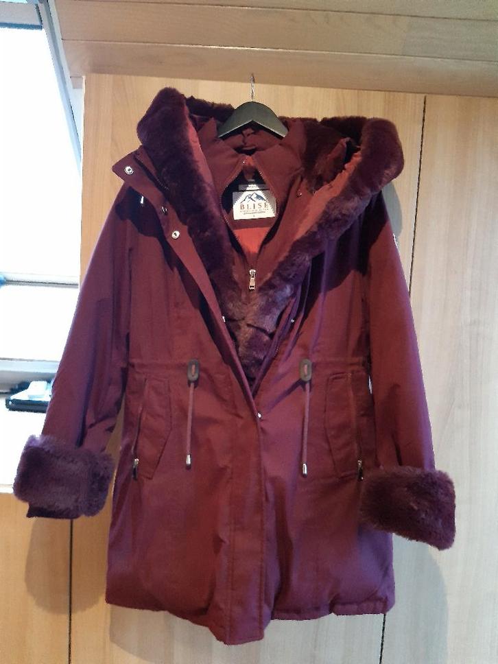 Veste parka Taille L avec capuche - fourrure amovible, Vêtements | Femmes, Vestes | Hiver, Comme neuf, Taille 42/44 (L), Enlèvement