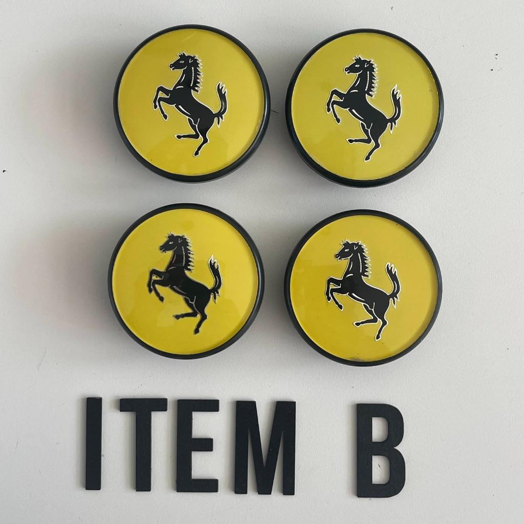 Ferrari 348,355,360,430,458,599,612 Testarossa emblemen wiel, Enlèvement ou Envoi