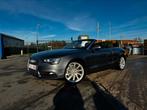 Audi A5 Cabrio 3.0 TDI Automaat, Auto's, Zwart, Cabriolet, Leder, Bedrijf