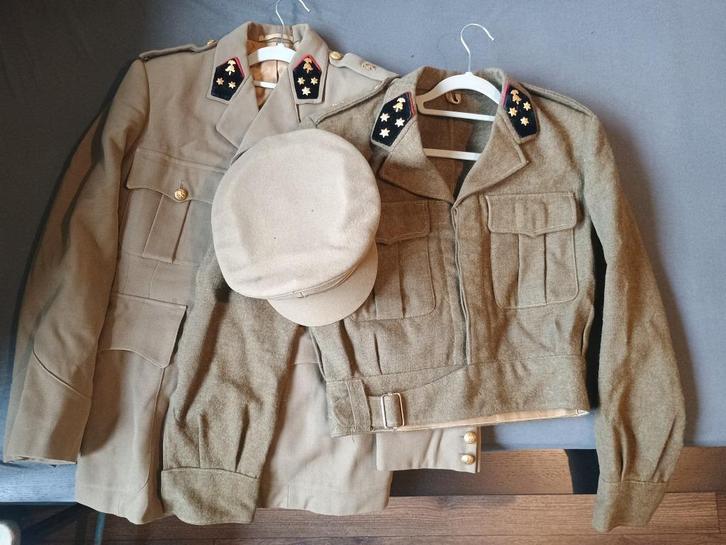 ABL uniform genietroepen jaren 50, Verzamelen, Militaria | Algemeen, Landmacht, Kleding of Schoenen, Ophalen of Verzenden