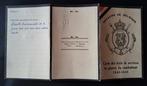 ABBL 1940-45 Statuskaart van de oorlogsdienst, Verzamelen, Militaria | Tweede Wereldoorlog, Ophalen of Verzenden