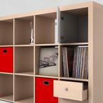 Ikea expedit / kallax 4x4 150cm rek houtkleur, Ophalen, Zo goed als nieuw