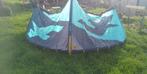 F-one bandit kite + bar, Watersport en Boten, Kitesurfen, Ophalen of Verzenden, Gebruikt, 10 m², Kite
