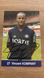 Gesigneerde foto Vincent Kompany, Verzamelen, Sportartikelen en Voetbal, Ophalen, Zo goed als nieuw