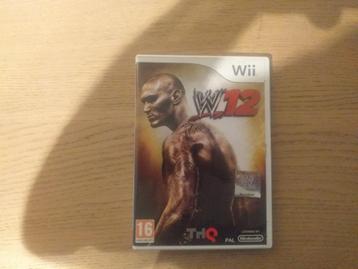 WWE 12 wii beschikbaar voor biedingen