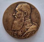 Herdenkingsmedaille Leopold II Datum: 1930, Ophalen of Verzenden, Brons