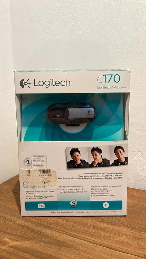 Logitech Webcam C170 | Nooit gebruikt, Computers en Software, Webcams, Nieuw, Ophalen of Verzenden