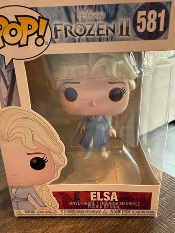 Figurine Funko Pop – Elsa (Frozen II) #581 – Neuve en boîte beschikbaar voor biedingen