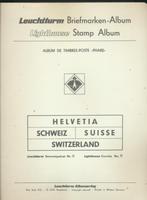 Zwitserland  luxe album Leuchtturm deel I met kristallen, Verzenden, Verzamelalbum