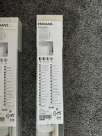 2x verduisterend rolgordijn “FRIDANS” Ikea 80x195cm, wit, Huis en Inrichting, Stoffering | Gordijnen en Lamellen, 50 tot 100 cm