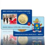Coincard 40 avec timbre Vatican 2022, Timbres & Monnaies, Monnaies | Europe | Monnaies euro, Autres valeurs, Série, Enlèvement ou Envoi